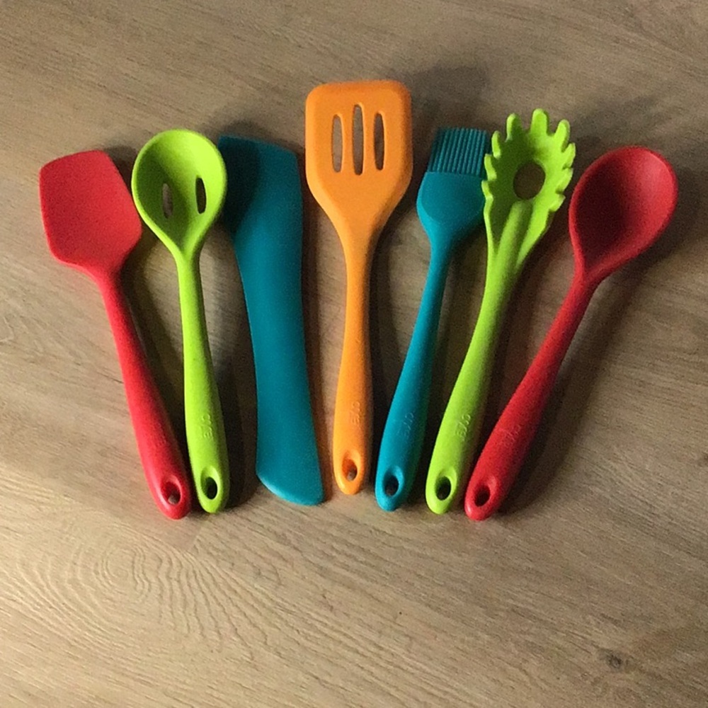 Silicone Cooking Utensil Set - Multicolor